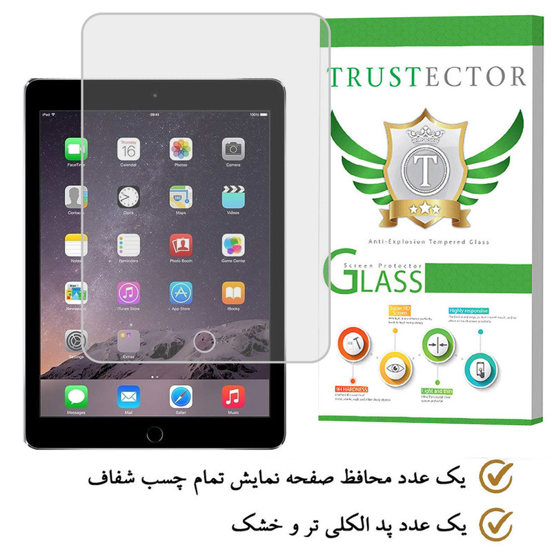 محافظ صفحه نمایش تراستکتور مدل TS2TA مناسب برای تبلت اپل iPad 3 Wi-Fi