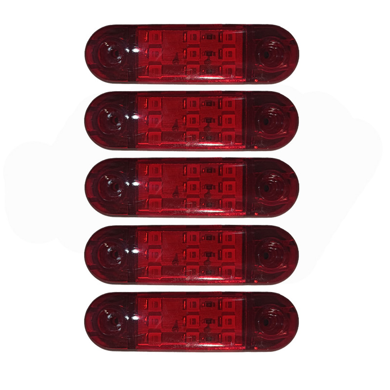 چراغ خطر موتور سیکلت مدل نانو الکترونیک کدR202X5 مجموعه 5عددی