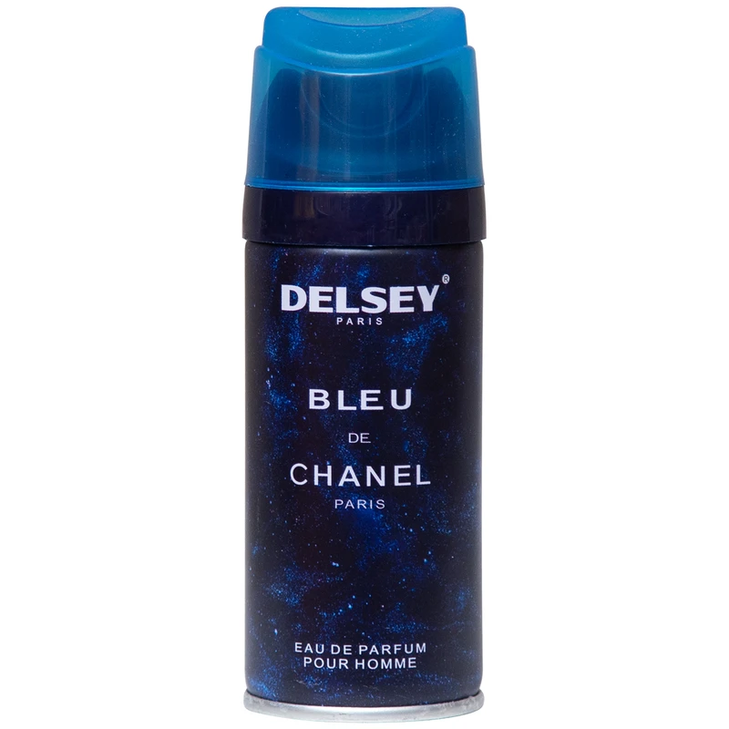 اسپری خوشبو کننده بدن مردانه دلسی مدل Bleu De Chanel حجم 150 میلی لیتر