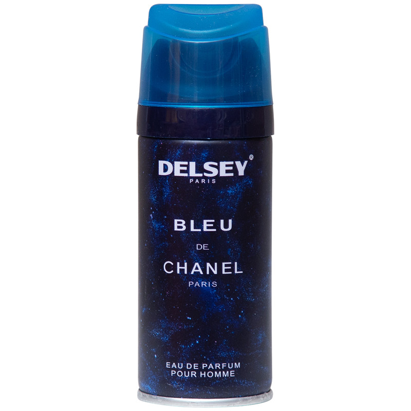 اسپری خوشبو کننده بدن مردانه دلسی مدل Bleu De Chanel حجم 150 میلی لیتر