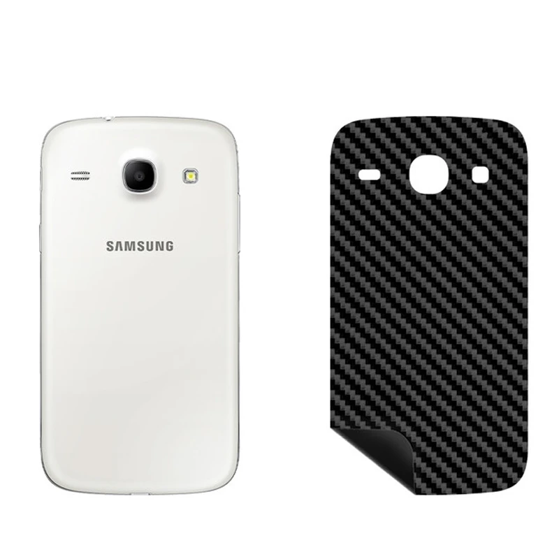 برچسب پوششی بستور مدل BT-Fiber طرح فیبر کربن مناسب برای گوشی موبایل سامسونگ Galaxy Core
