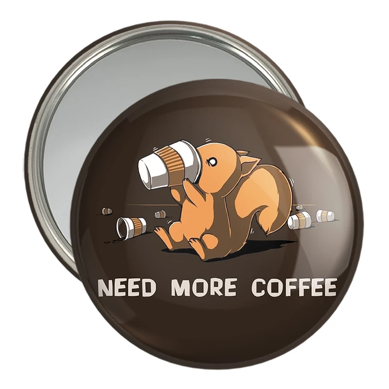 آینه جیبی خندالو مدل کافی شاپ قهوه کد 27528