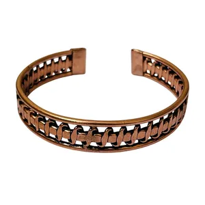 دستبند دست‌ساز زنانه مدل پهن کد JW664