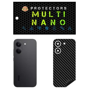 Multi Nano X-F1C Carbon Rear Skin For Xiaomi Poco X8 Pro
