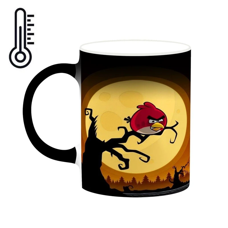 ماگ حرارتی کاکتی مدل بازی پرندگان خشمگین Angry Birds کد mgh27478