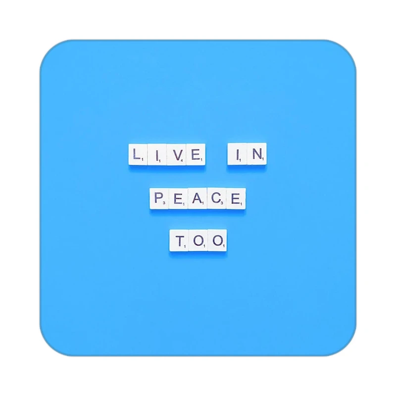 زیر لیوانی کاکتی طرح جملات انگیزشی و مثبت مدل mp24751