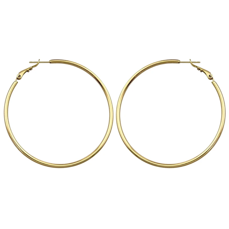 گوشواره زنانه ژوپینگ مدل حلقه کد E5589