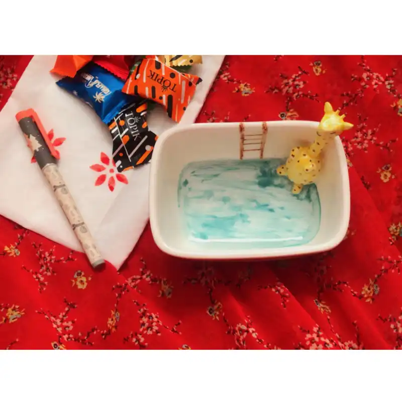 ظرف سرامیکی مدل زرافه