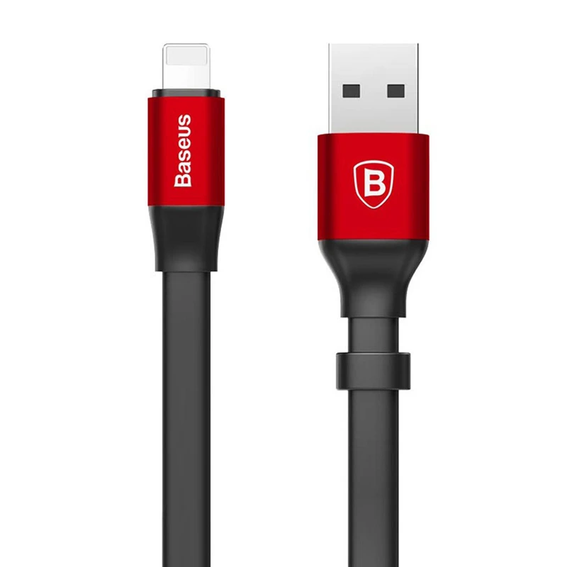 کابل تبدیل USB به لایتنینگ باسئوس مدل CALMBJ-B طول 0.23 متر