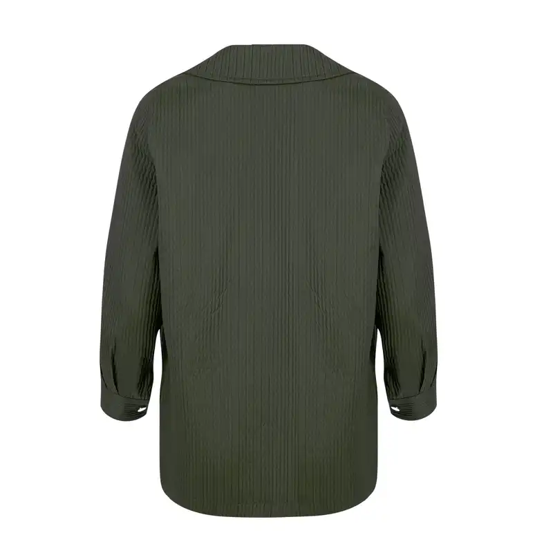 بارانی زنانه سرژه مدل 228151  رنگ یشمی