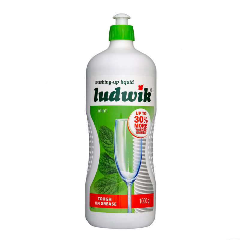 مایع ظرفشویی لودویک مدل Mint حجم 1000 میلی لیتر