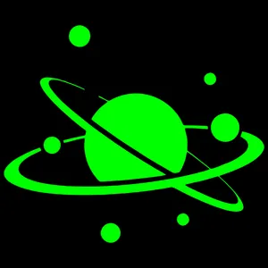 استیکر کلید و پریز مدل شبنما طرح سیاره زحل کد 02