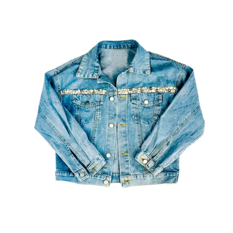 کت جین زنانه مدل الماس