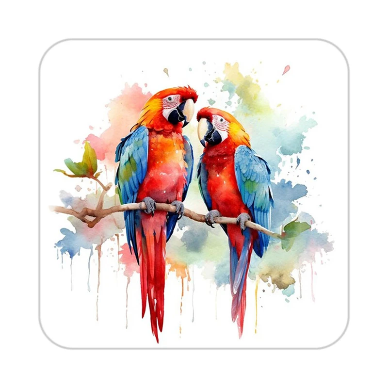 زیر لیوانی کاکتی طرح حیوانات رنگی مدل mp26806