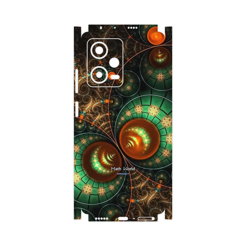 برچسب پوششی ماهوت مدل Mathematical Geometric Shape 3-FullSkin مناسب برای گوشی موبایل شیائومی Redmi Note 12 Pro 5G