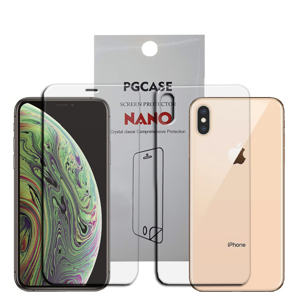 محافظ صفحه نمایش  مدل Star Max مناسب برای گوشی موبایل اپل IPHONE XS به همراه محافظ پشت گوشی