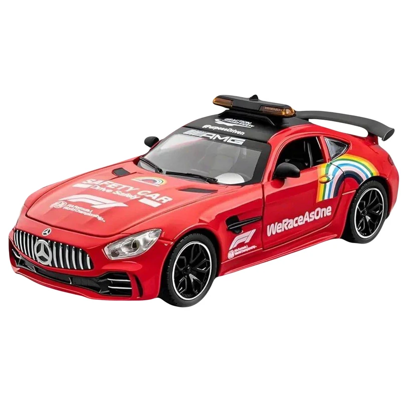 ماشین بازی مدل AMG GTR SAFETY CAR
