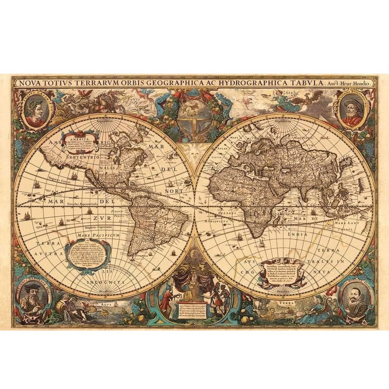 پازل 5000 تکه راونزبرگر مدل Historical World Map کد 17411