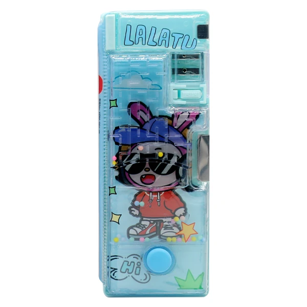 جامدادی مدل کتابی واترگیم دار کد 561.6 طرح لبوبو