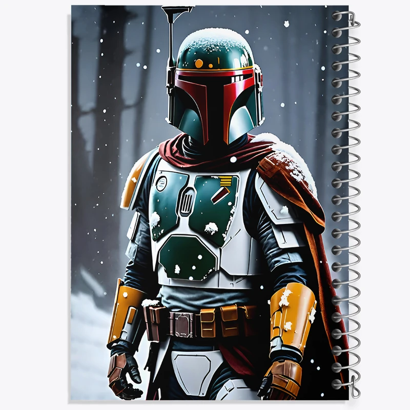 دفتر شطرنجی 50 برگ خندالو طرح جنگ ستارگان (Star Wars) کد F8076