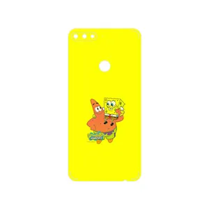 MAHOOT SpongeBob SquarePants Cover Sticker for Huawei Y7 Prime 2018