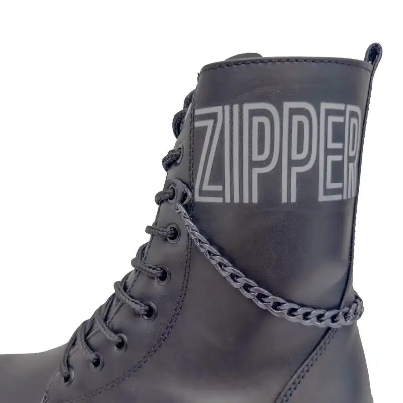 نیم بوت زنانه مدل پشت زنجیر