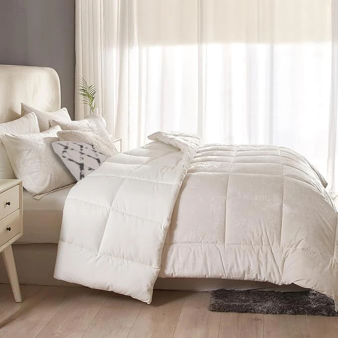 سرویس روتختی نوپه هوم مدل مخمل اکسترا کد P07 دونفره 7 تکه