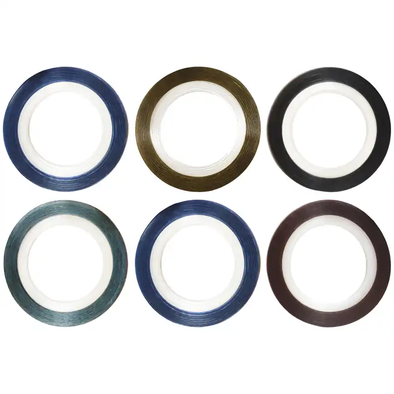 نوار طراحی ناخن مدل NST-1 مجموعه 6 عددی