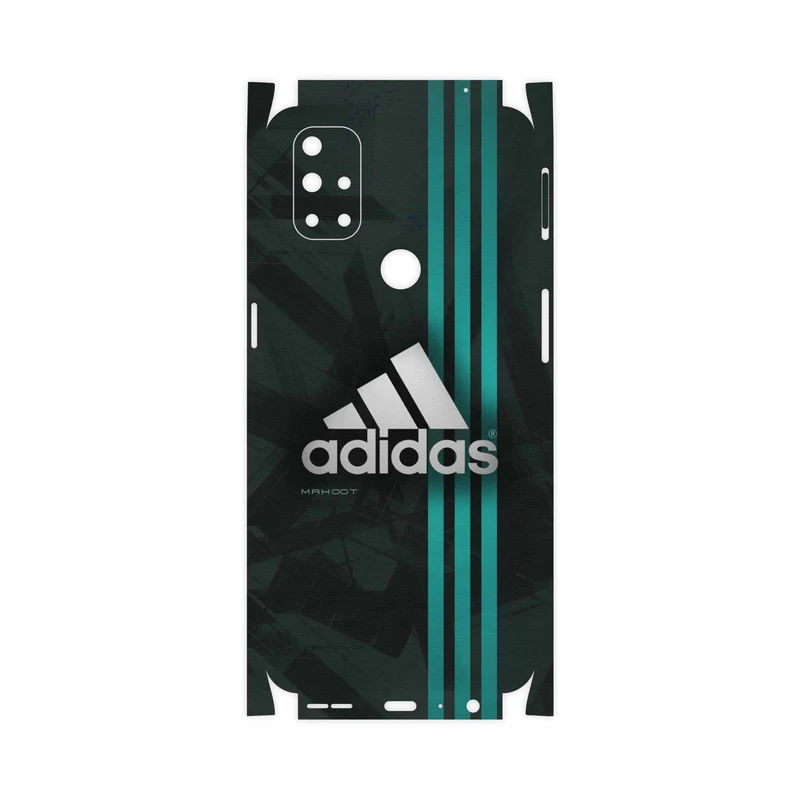 برچسب پوششی ماهوت مدل adidas-Logo-FullSkin مناسب برای گوشی موبایل وان پلاس Nord N10 5G