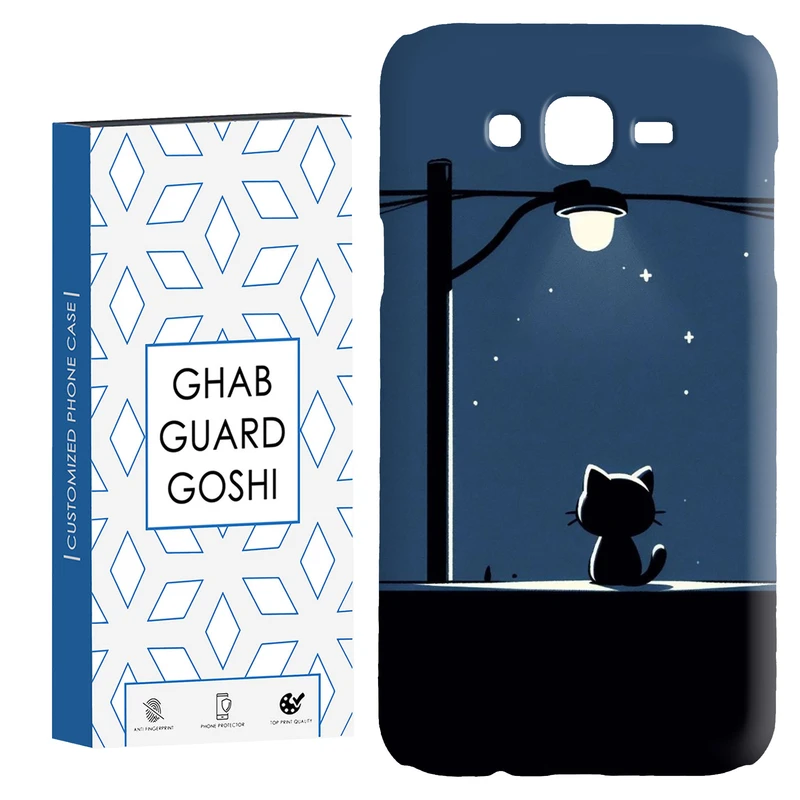 کاور قاب گارد گوشی طرح گربه کد Dimo-189 مناسب برای گوشی موبایل سامسونگ Galaxy J7 2015 / J7 core / J700