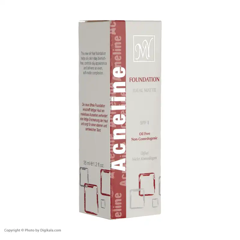 کرم پودر آکنه تیوبی مای مدل Acneline A01 حجم 35 میلی لیتر