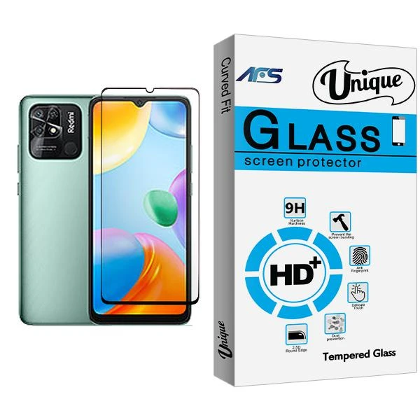 محافظ صفحه نمایش ای اف اس مدل Unique Glass MIX001 مناسب برای گوشی موبایل شیائومی Redmi 10C