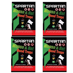 چسب موش اسپارتان مدل کتابی بسته 4 عددی