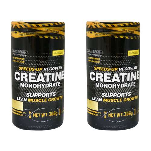پودر کراتین مونوهیدرات ژن استار - 300 گرم یبسته 2 عددی