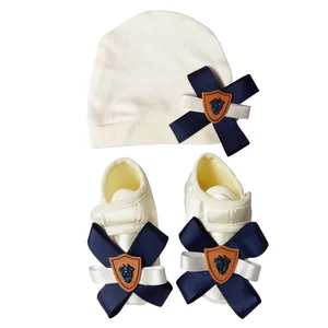 ست پاپوش و کلاه نوزادی مدل 11152