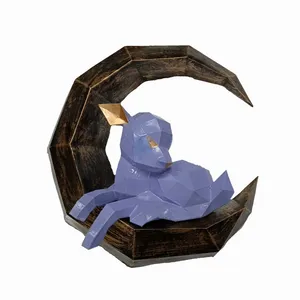 مجسمه مدل ماه و آهو