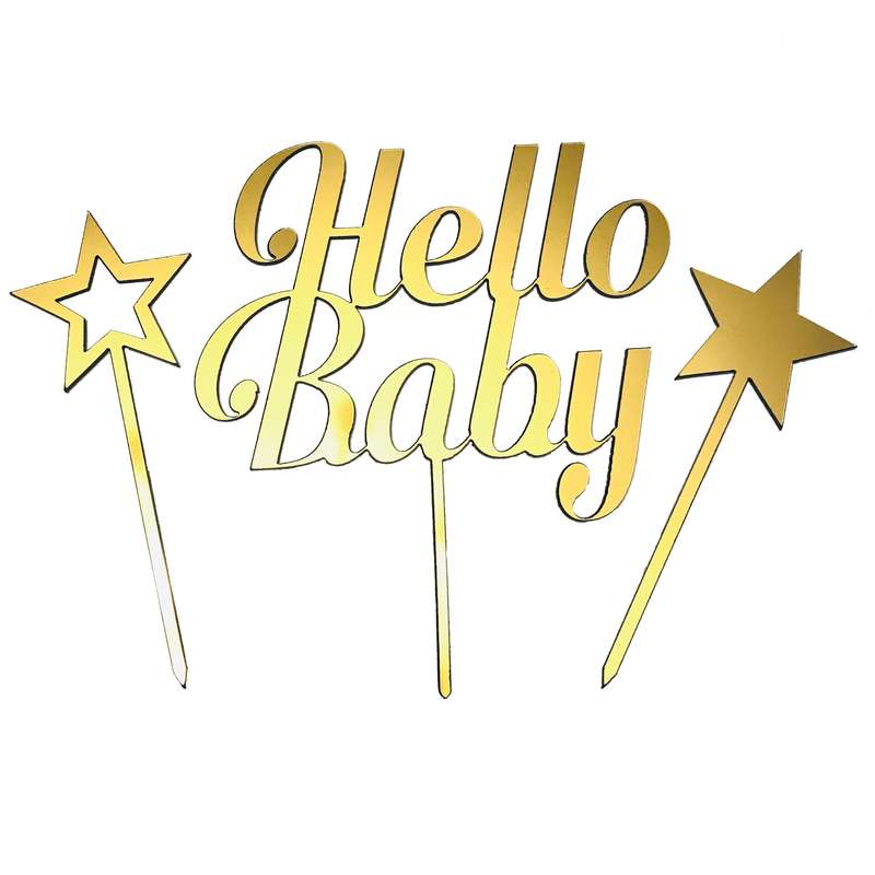 تاپر طرح نوزاد مدل Baby Shower بسته 3 عددی