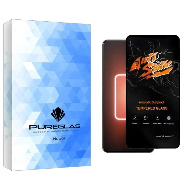 محافظ صفحه نمایش پیور گلس مدل NueGlas Antistatic مناسب برای گوشی موبایل ریلمی GT Neo 5 240W