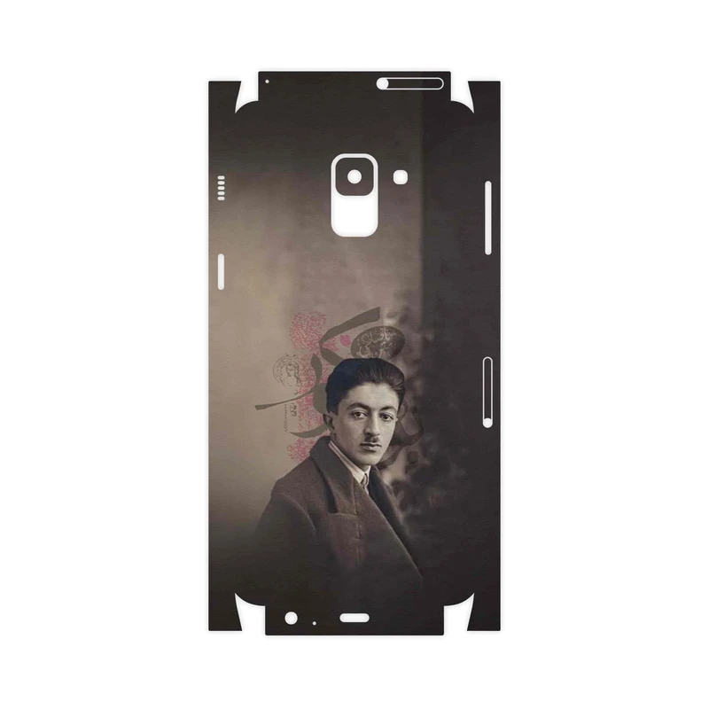 برچسب پوششی ماهوت مدل Sadegh Hedayat-FullSkin مناسب برای گوشی موبایل سامسونگ Galaxy A8 2018