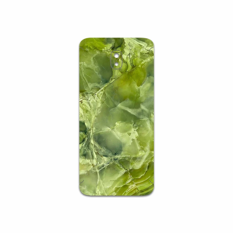 برچسب پوششی ماهوت مدل Green Crystal Marble مناسب برای گوشی موبایل سامسونگ Galaxy J7 Pro