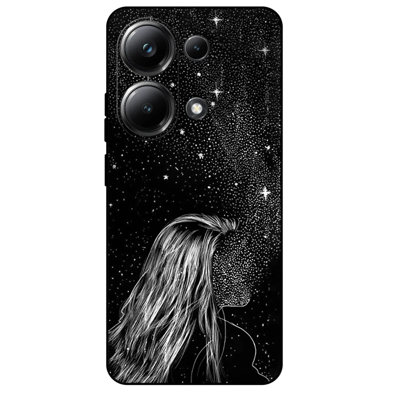 کاور مگافون طرح دخترانه مدل 8264 مناسب برای گوشی موبایل شیائومی Redmi Note 13 Pro 4G