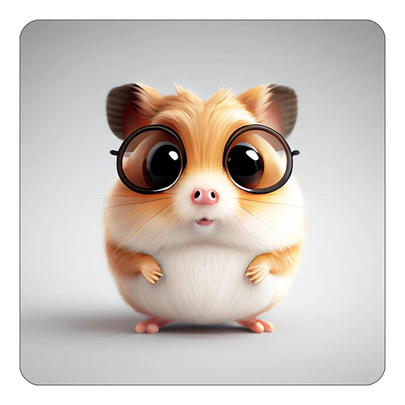 مگنت کاکتی طرح حیوانات کارتونی مدل mp27443