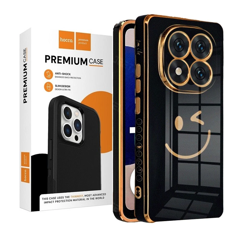 کاور هوکو مدل Smile مناسب برای گوشی موبایل شیائومی Redmi Note 14 Pro Plus