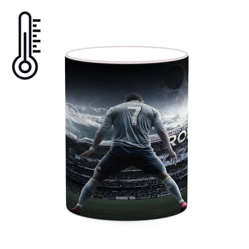 ماگ حرارتی کاکتی طرح Ronaldo رونالدو مدل mgh42962
