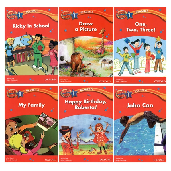 کتاب READERS LETS GO 1 اثر ALAN BRYCE and STEVE ZIOLKOWSKI انتشارات OXFORD شش جلدی