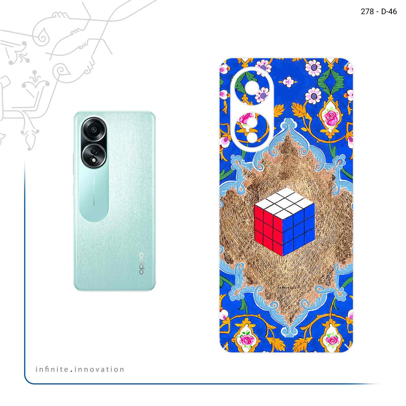 برچسب پوششی ماهوت مدل Maryams_Mathematics مناسب برای گوشی موبایل اپو A58 4G