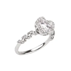 انگشتر نقره زنانه مدل 21453