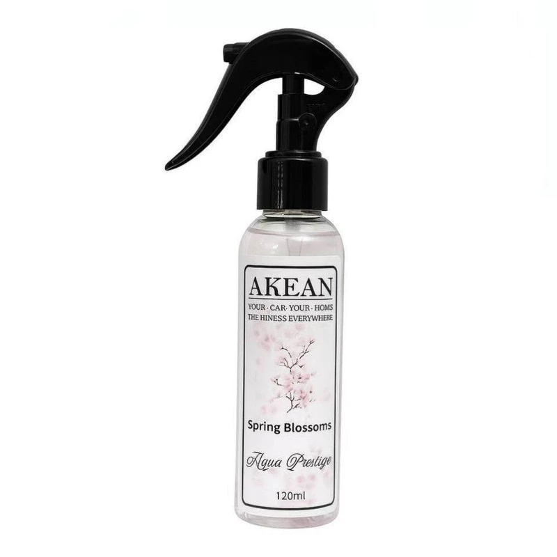اسپری خوشبوکننده خودرو آکیان مدل 4277 با رایحه گل های بهاری حجم 120 میلی لیتر