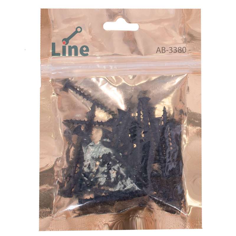پیچ ام دی اف لاین مدل AB-3380 بسته 40 عددی