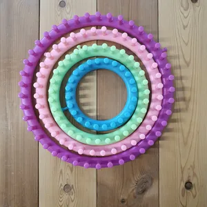 قلاب بافتنی مدل Rou-Set بسته ۴ عددی